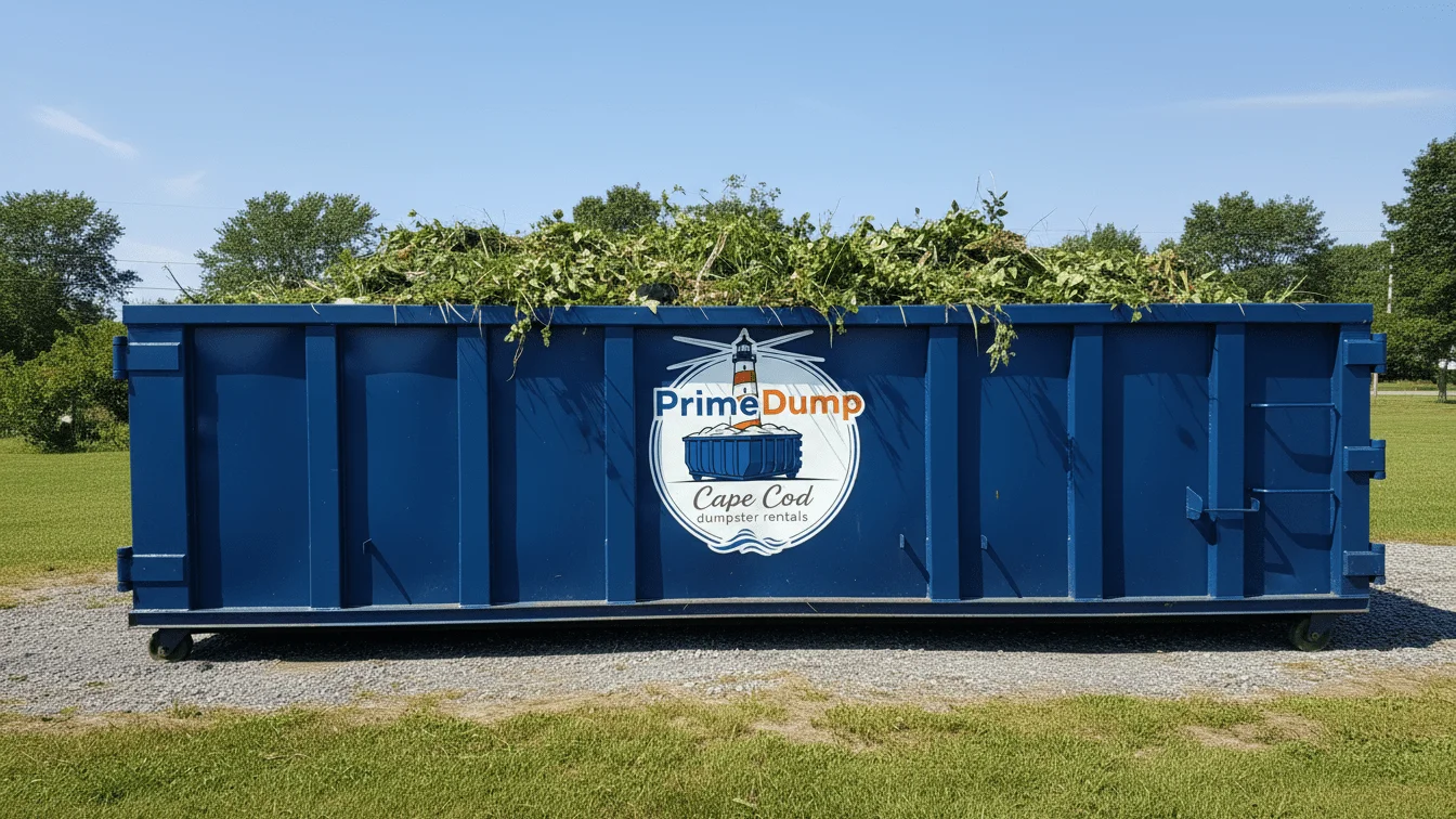 yard waste dumpster rental img